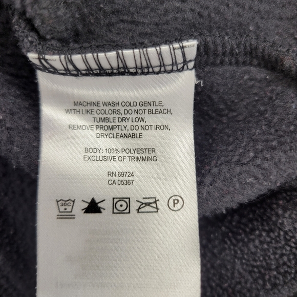 Columbia Black Fleece Full-Zippered Jacket Sz Med - Picture 3 of 6